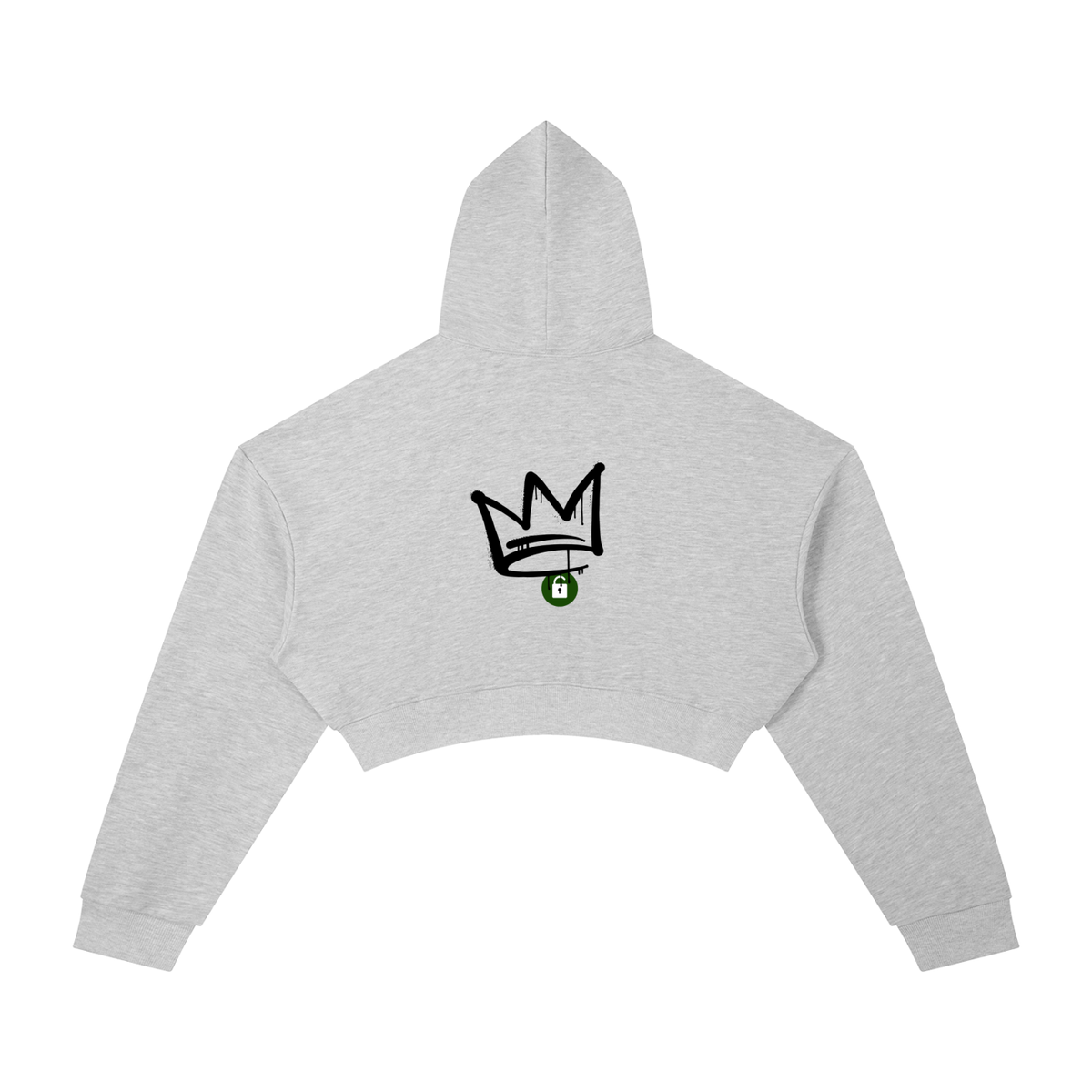 Permission Granted (Permis Accorde) Women's Essential Cropped Hoodie