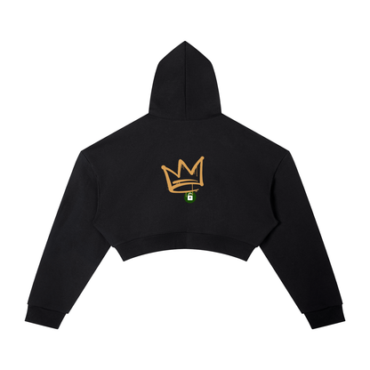 Permission Granted (Permis Accorde) Women's Essential Cropped Hoodie