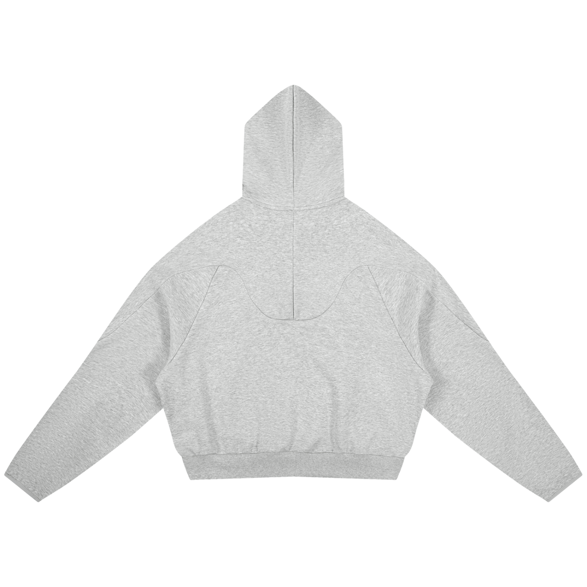 Permission Granted (Permis Accorde) Curved Panel Raglan Hoodie