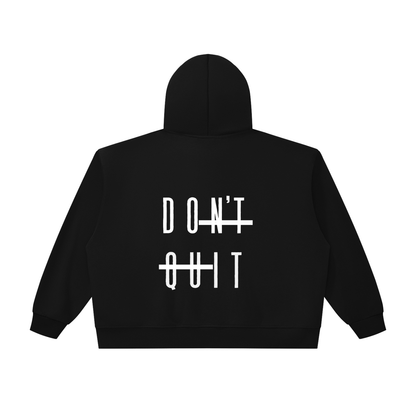 Permission Granted (Permis Accorde) "DO IT" Unisex Oversized Chunky-Zip Boxy Hoodie