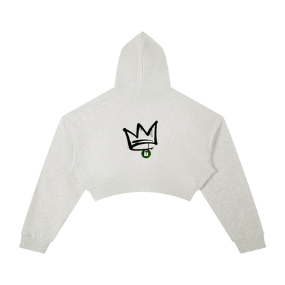 Permission Granted (Permis Accorde) Women's Essential Cropped Hoodie