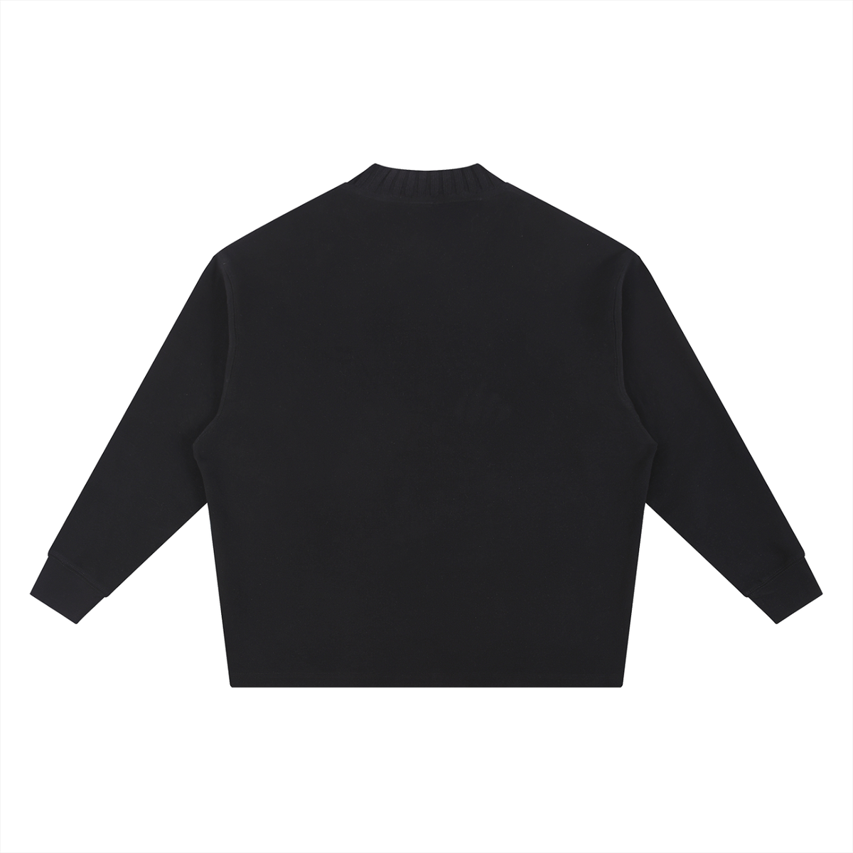Permission Granted (Permis Accorde) Knitted Round Neck Oversize Sweatshirt
