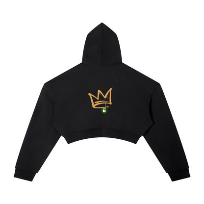 Permission Granted (Permis Accorde) Women's Essential Cropped Hoodie