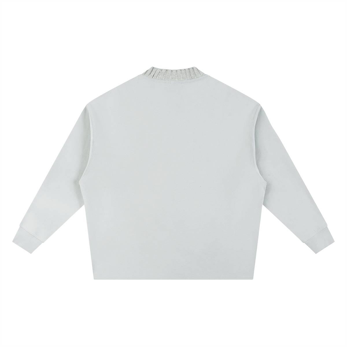 Permission Granted (Permis Accorde) Knitted Round Neck Oversize Sweatshirt